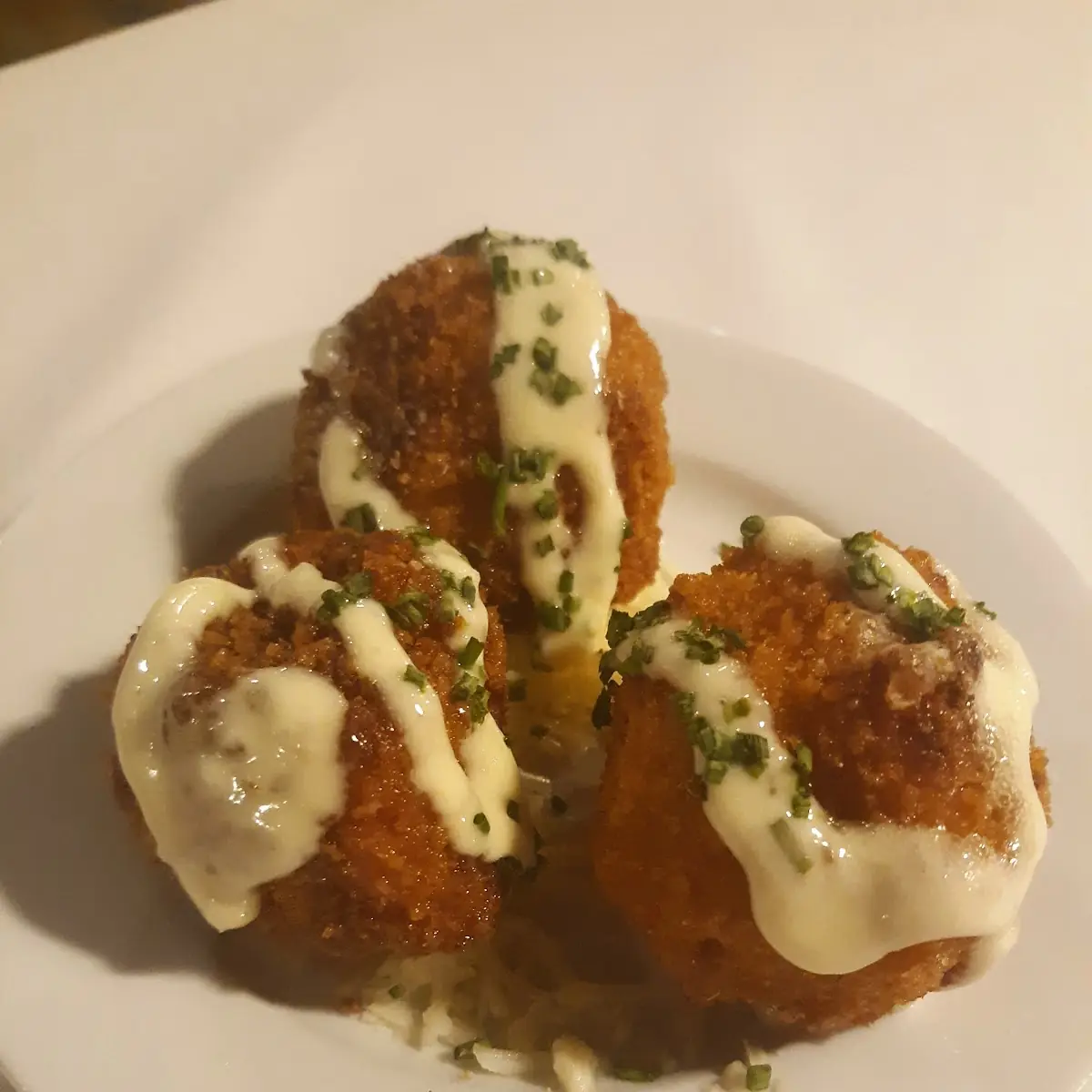 Fried Truffle Mac and Cheese