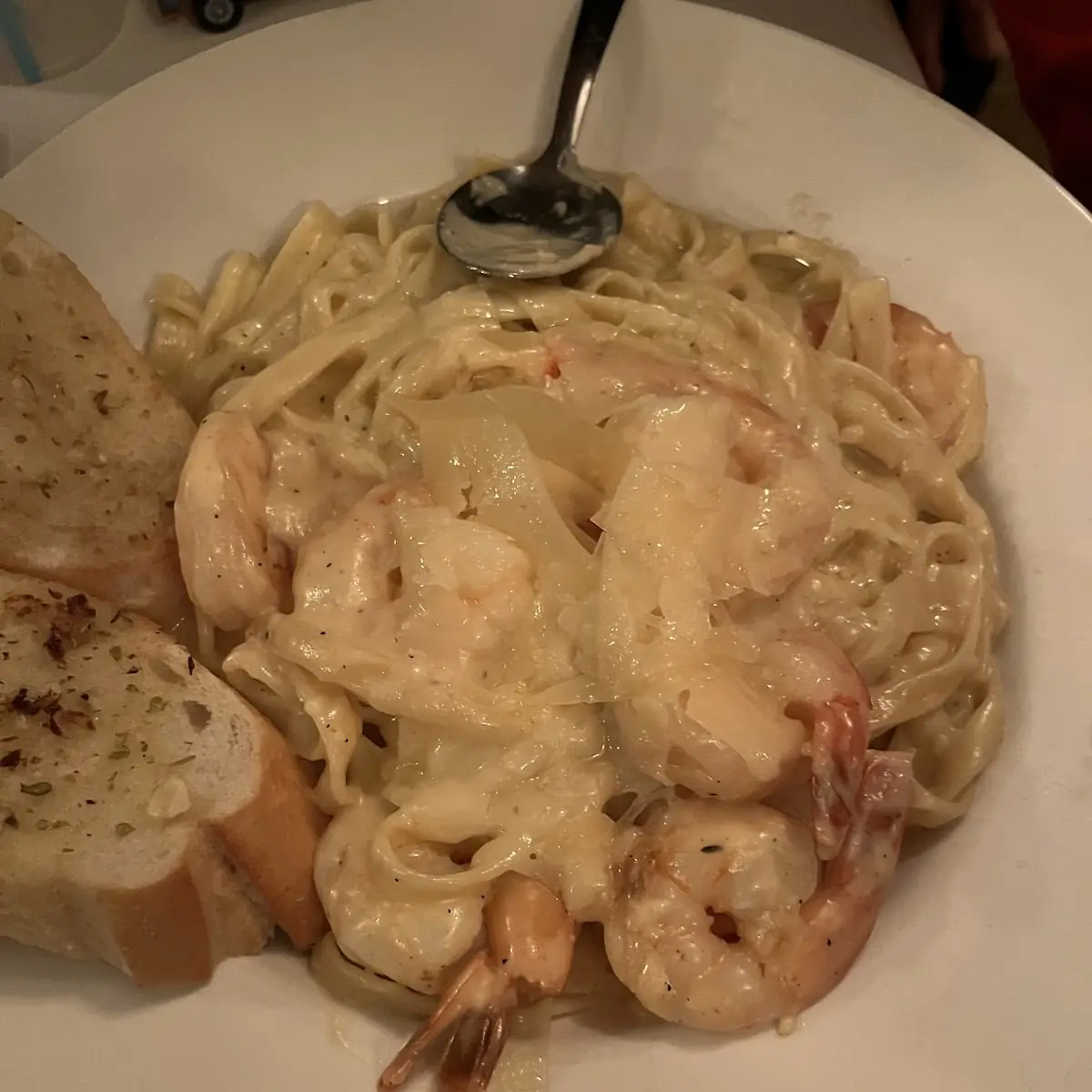 Shrimp Alfredo