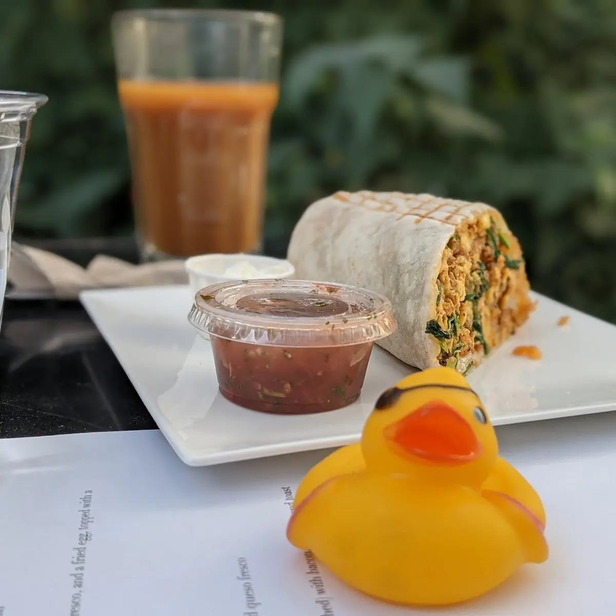 Soy Chorizo Burrito