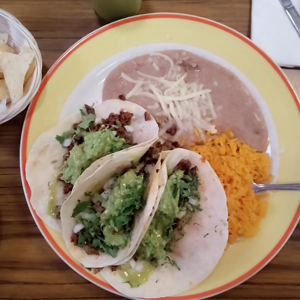Pastor Taco Plate