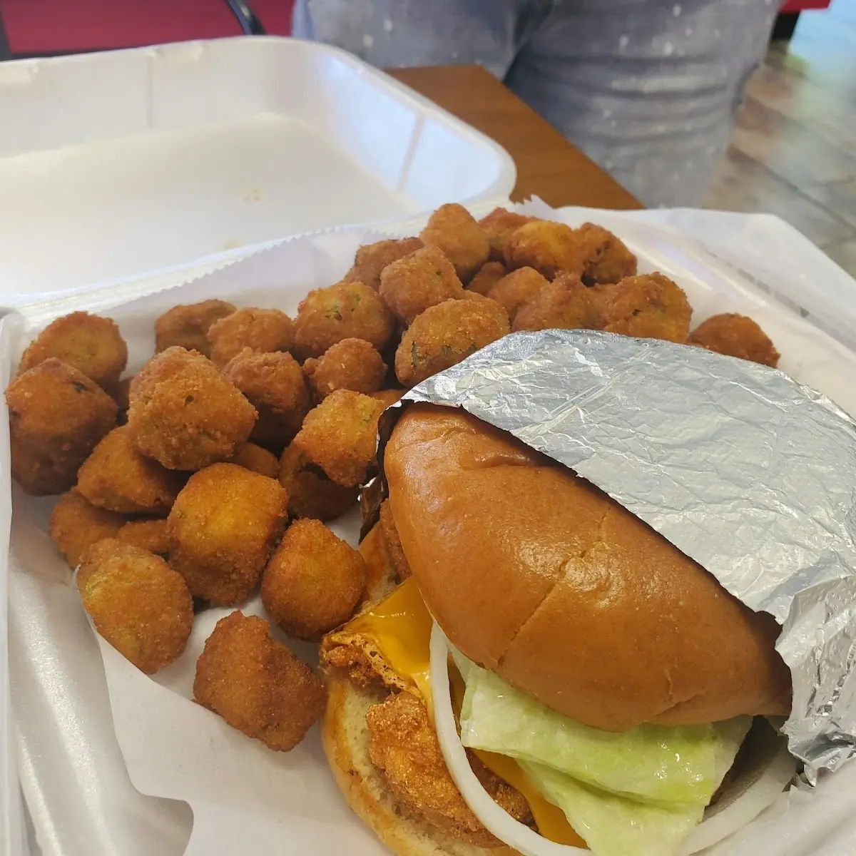 Shrimp Burger