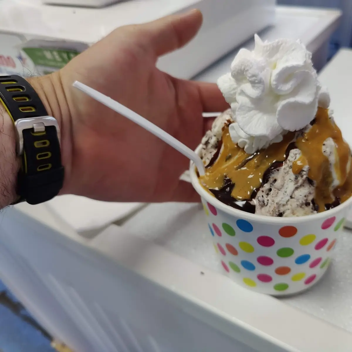 Hot Fudge Peanut Butter Sundae