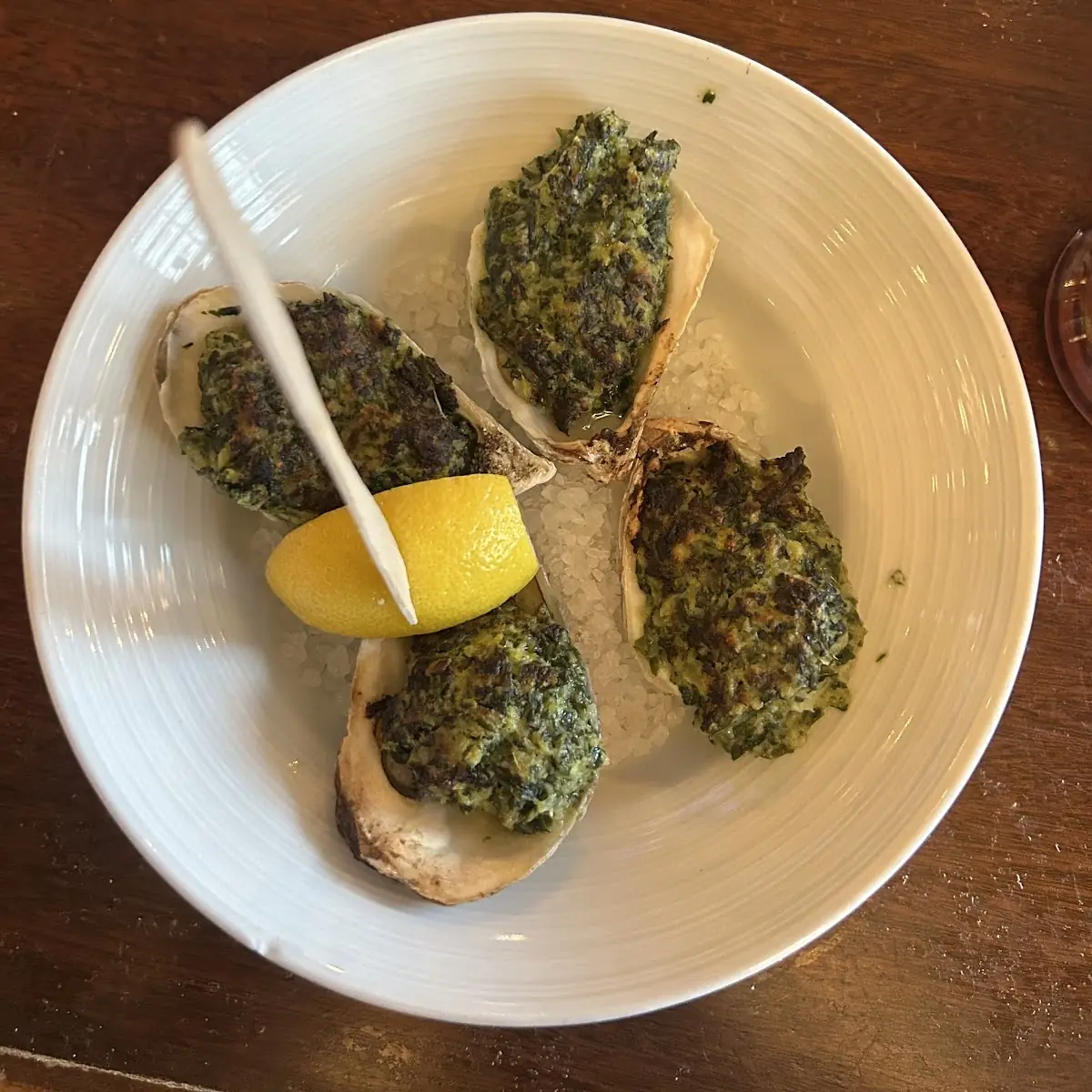 Oysters Rockefeller