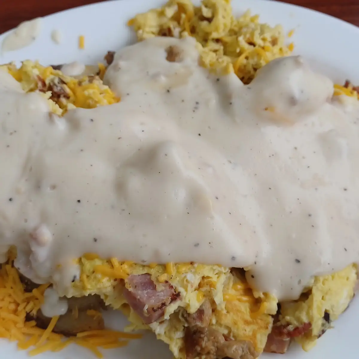 Chicken Fried Steak Scrambler