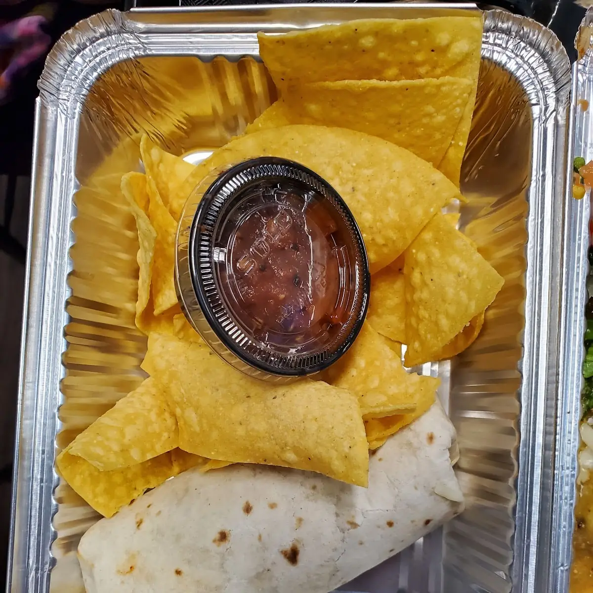 Kids Beef & Bean Burrito