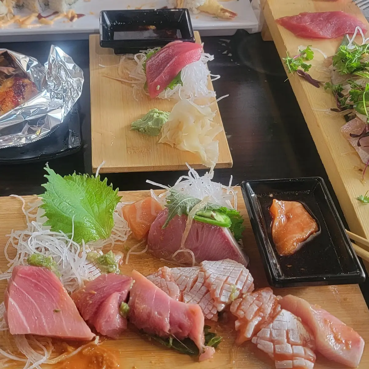 Assorted Sushi and Sashimi