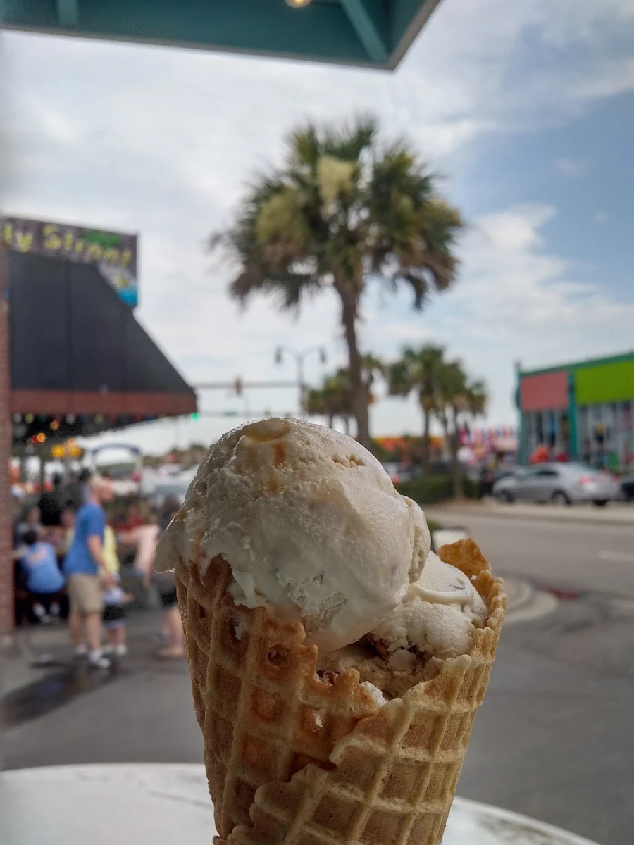 Salted Caramel Truffle Ice Cream