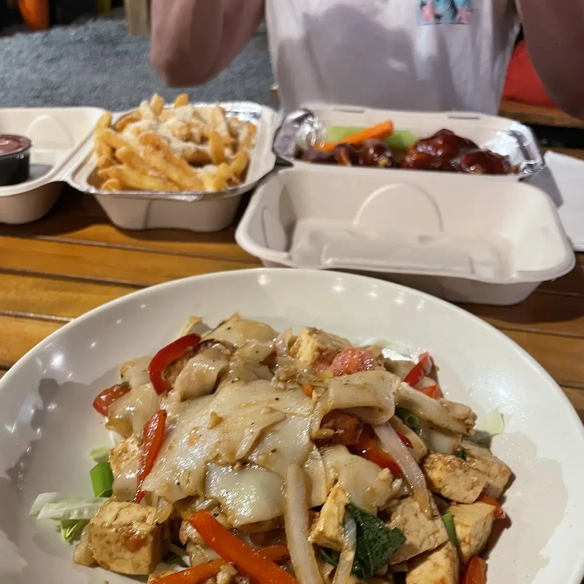 Drunken Noodles with Tofu