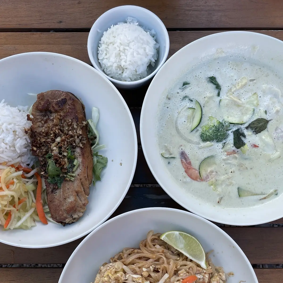 Green Curry Pad Thai