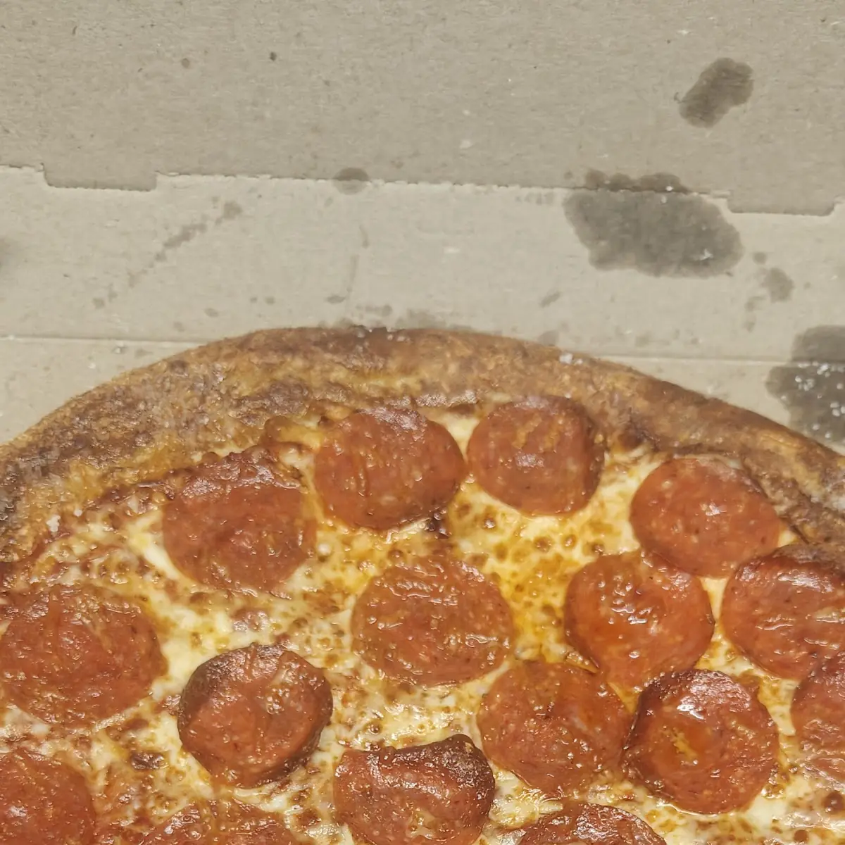 Pretzel Crust Pepperoni Pizza