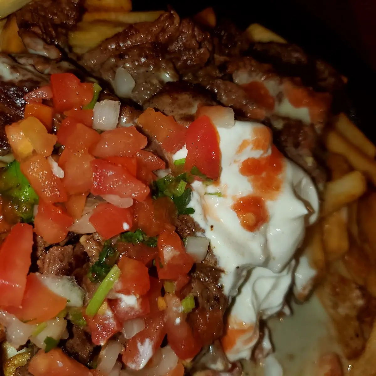 Carne Asada Fries with Cheese