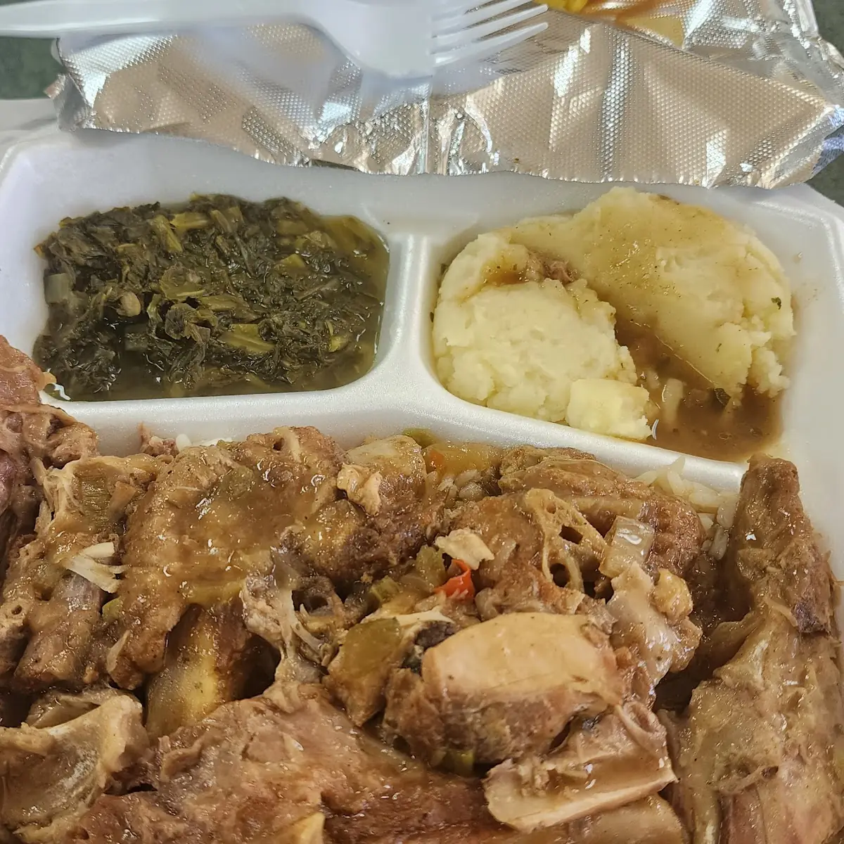 Smothered Turkey Wings