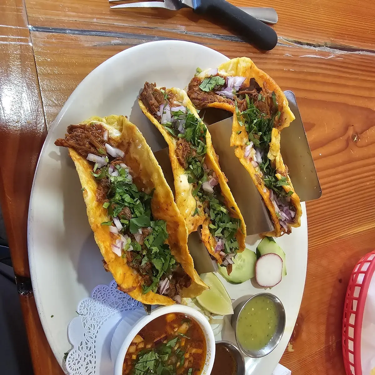 3 Pieces Hard Shell Taco