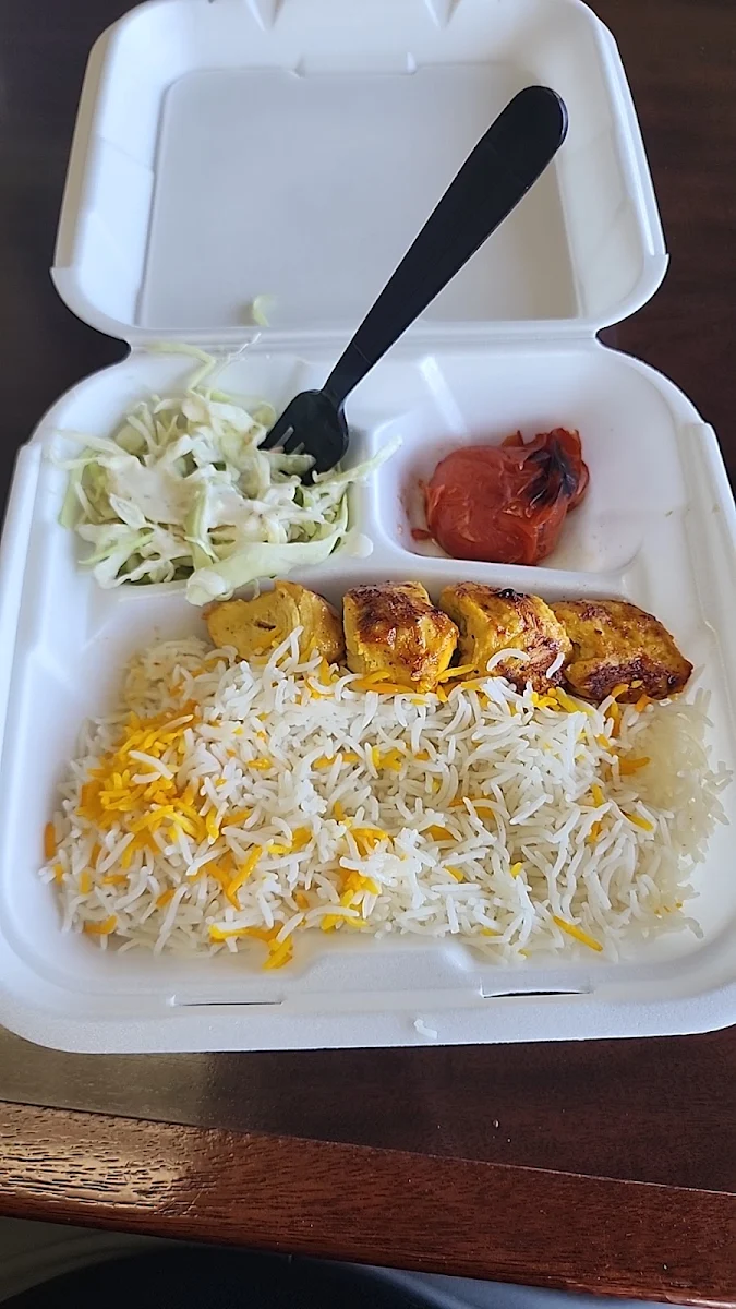 Chicken Kabob Plate
