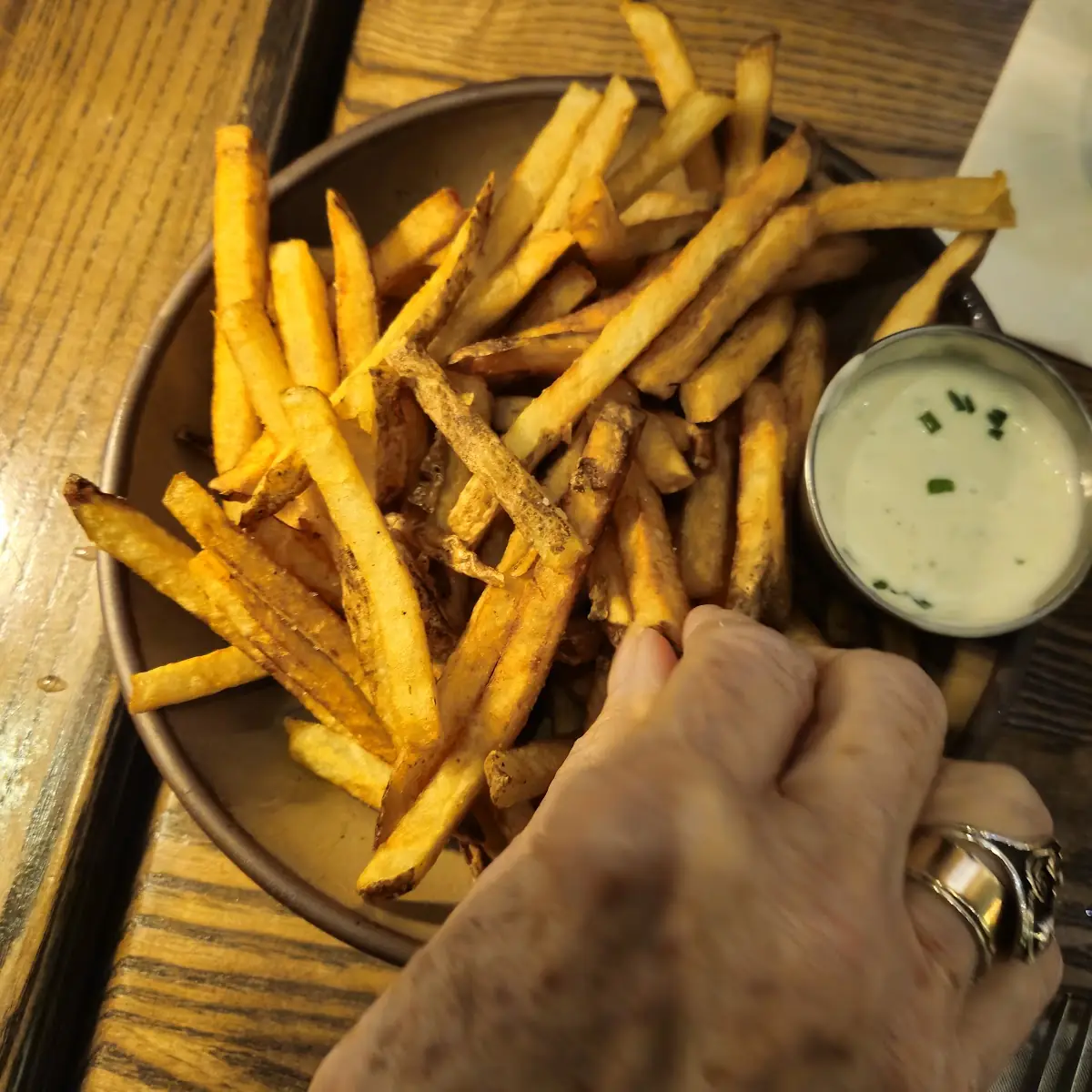 Hand Cut Truffle Fries