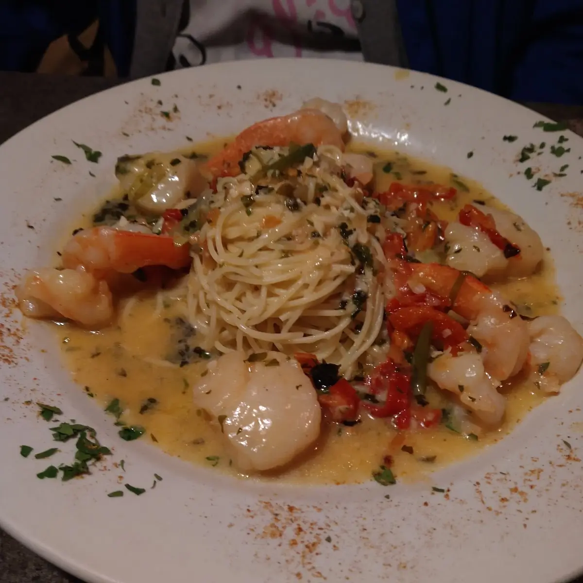 Shrimp & Scallops Romano
