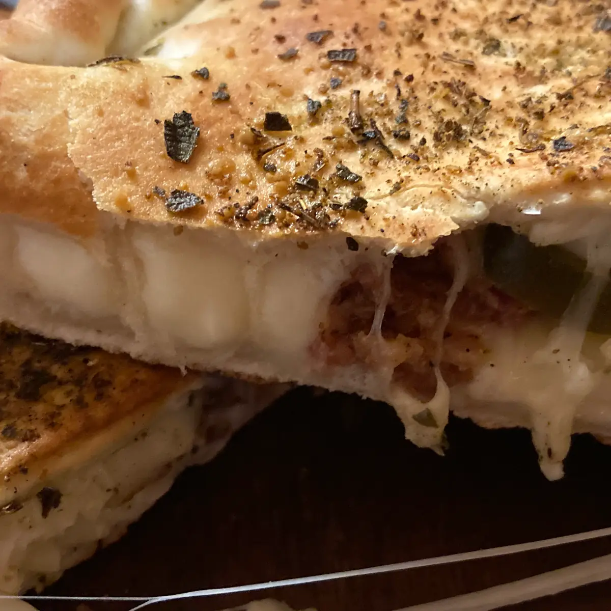 Turn Any Pizza into a Calzone
