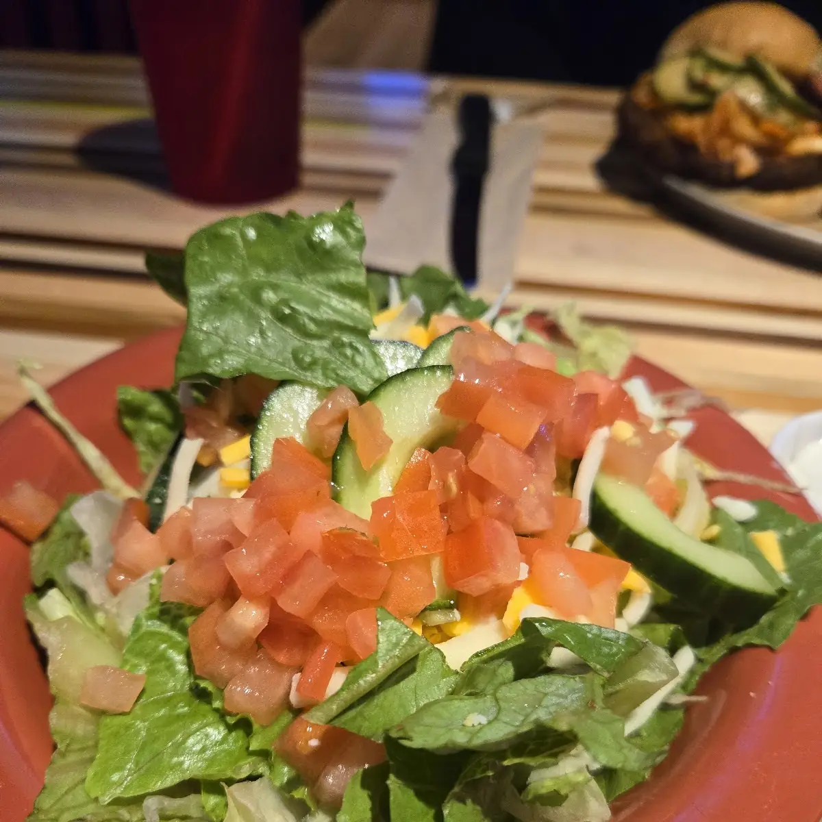 Side Salad Instead of Fries