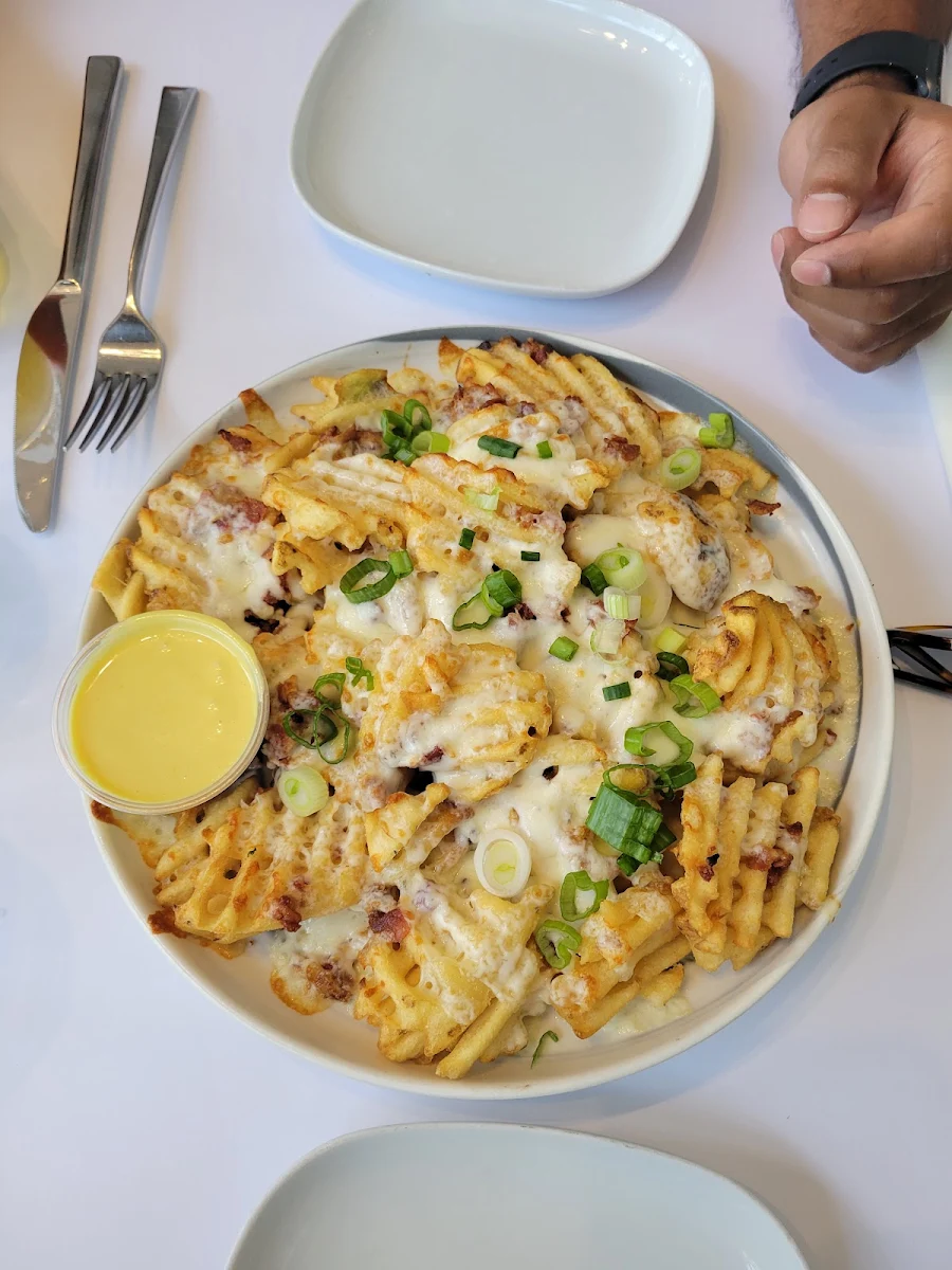 Loaded Waffle Cut Fries