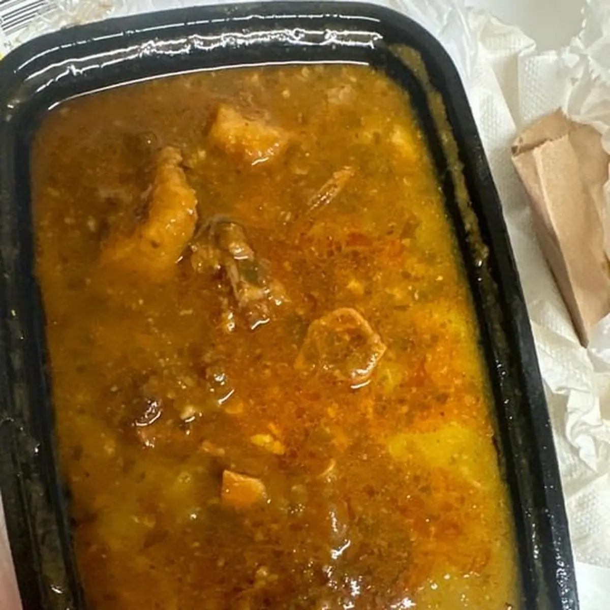 Chicken Curry and Plantain