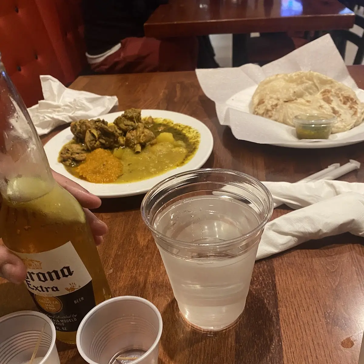 Curry Chicken Roti