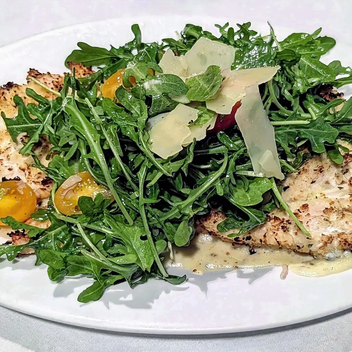 Grilled Chicken Schnitzel