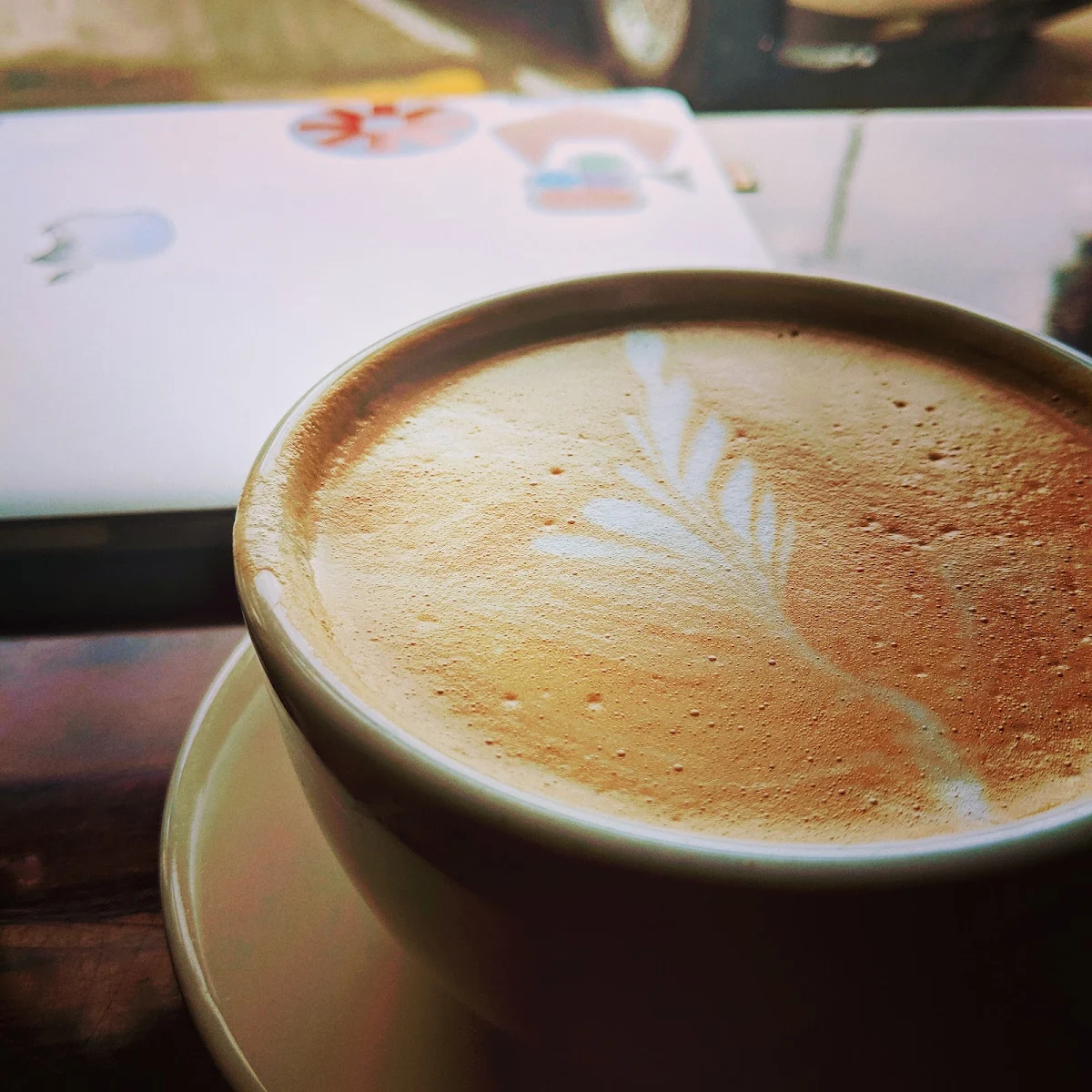 Vanilla Almond Milk Latte