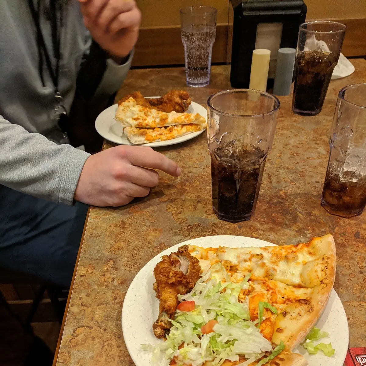 Buffalo Chicken Pizza Fried Chicken Taco Pizza