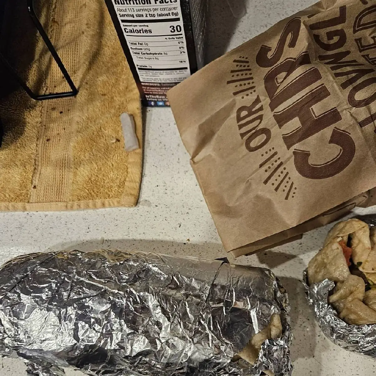 Chicken Al Pastor Burrito