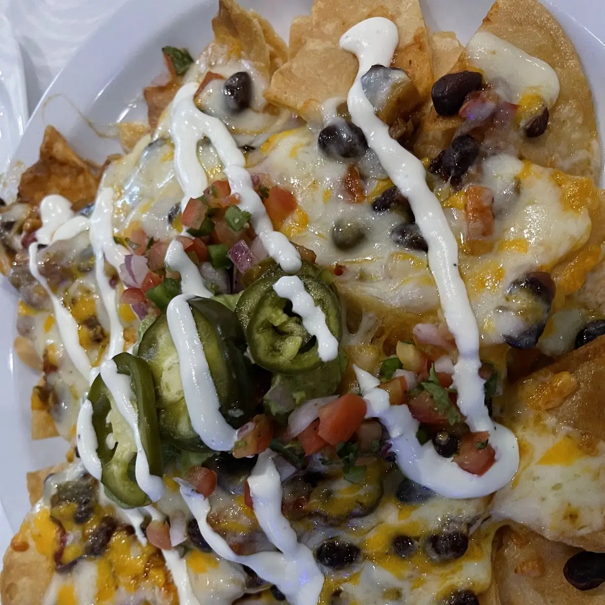 Black Bean Nachos