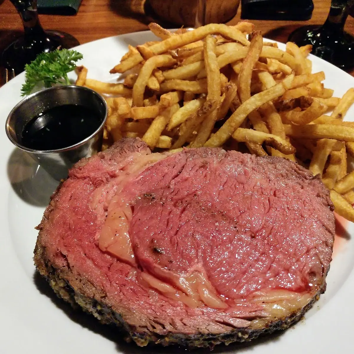 Prime Rib Large with Fries