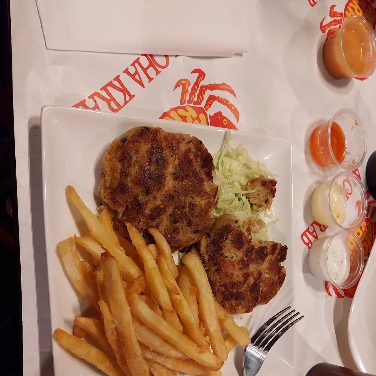 Crab Cake Basket 2