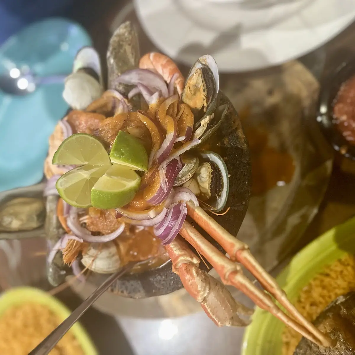 Seafood Molcajete