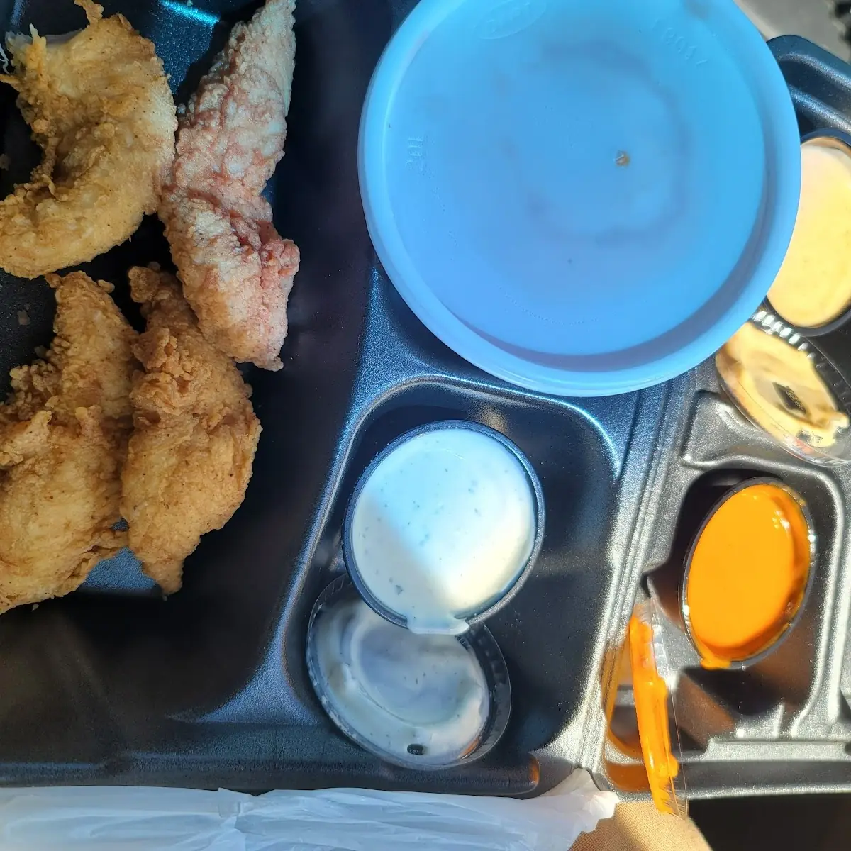 Chicken Tender Platter Mashed Potatoes
