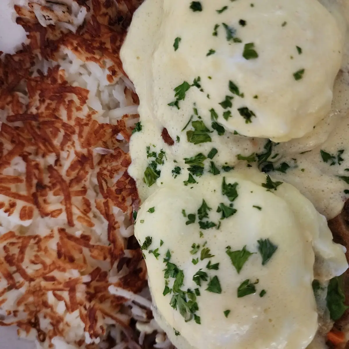 Egg Florentine Benedict