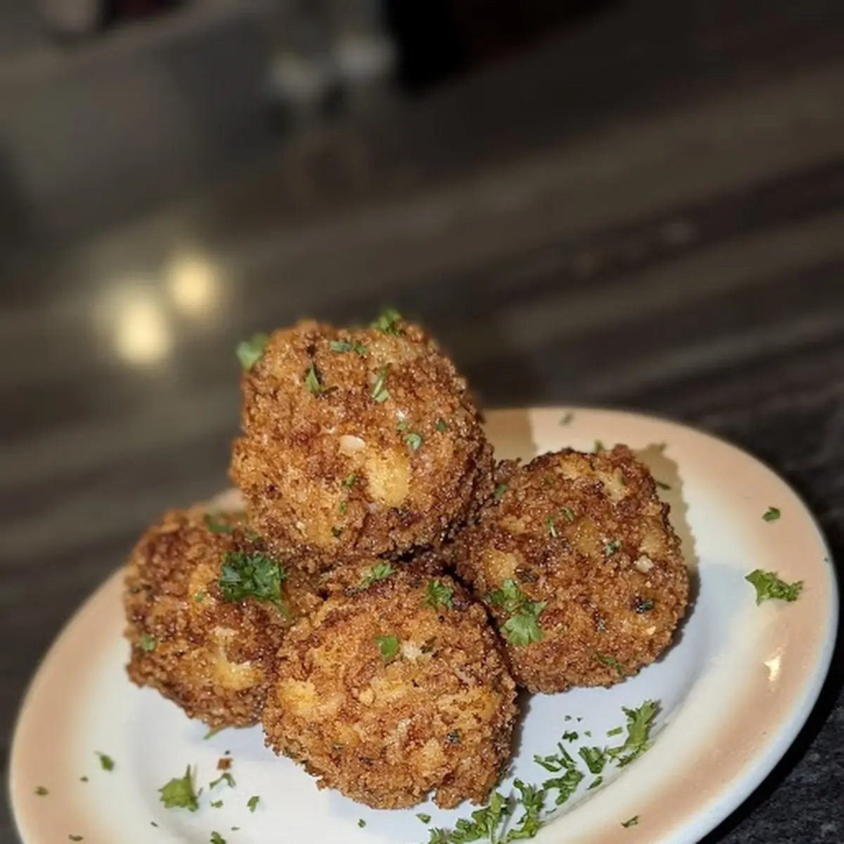 Truffle Mac and Cheese Bites