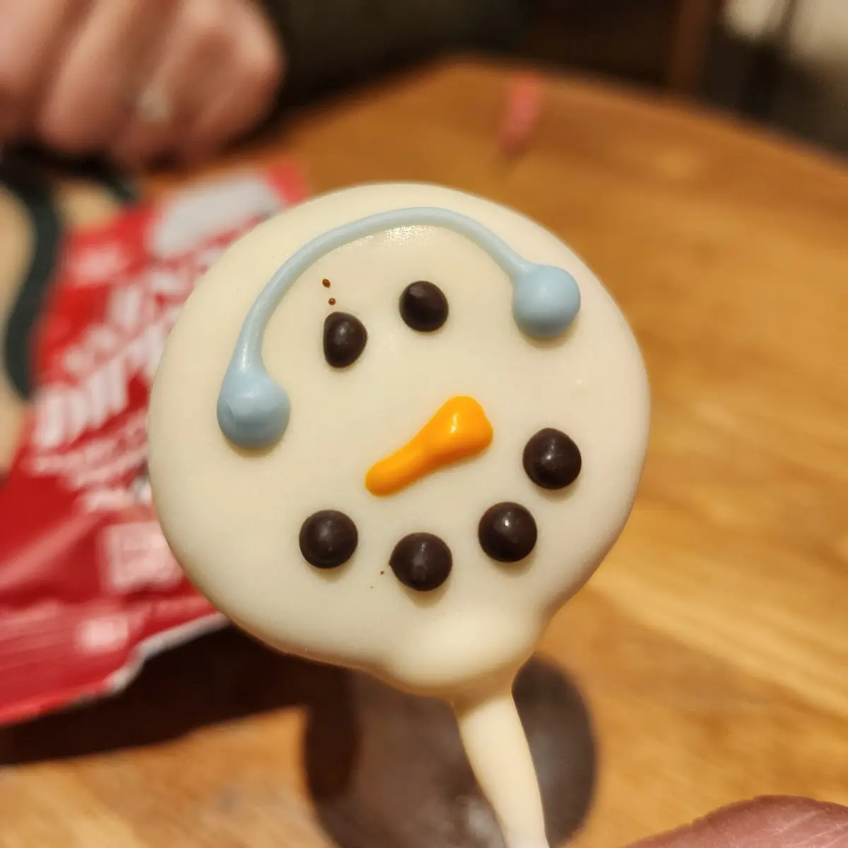 Chocolate Chip Cookie Dough Cake Pop