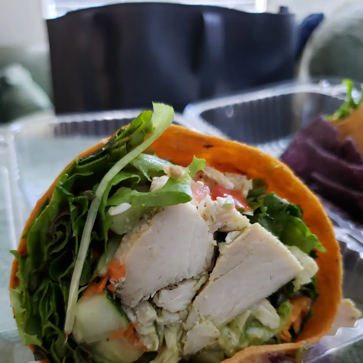 Italian Chicken Wrap
