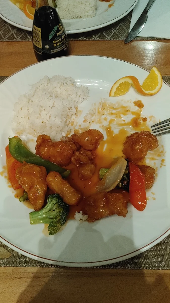 Poulet Général Tão, Khmer Angkor Express