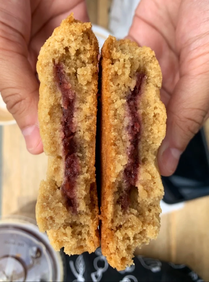Peanut Butter and Jam Cookie