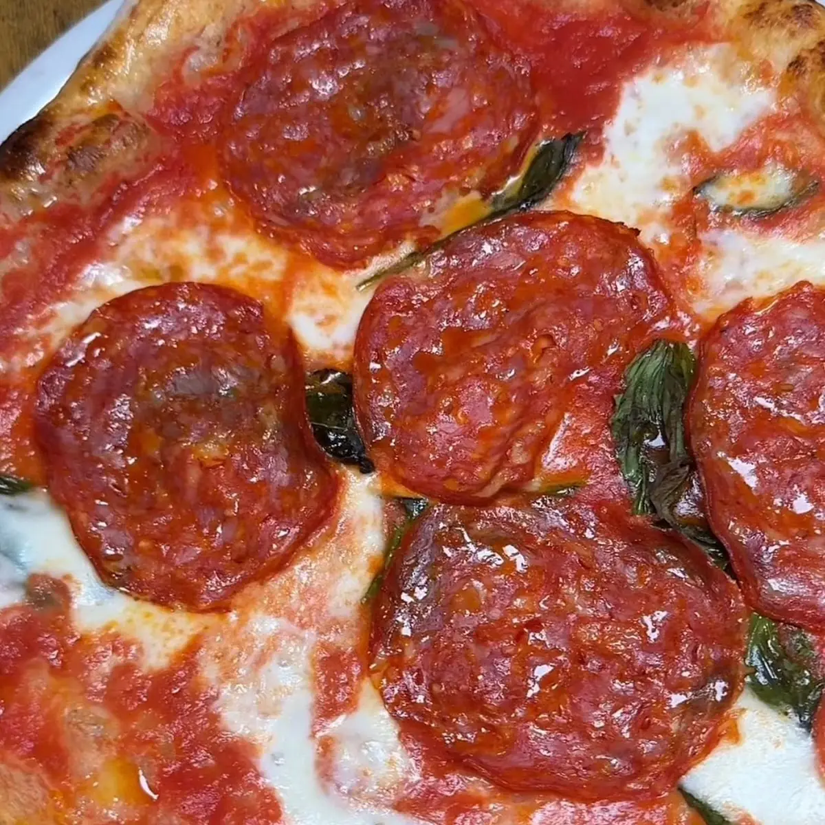 Margherita Pizza with Fresh Basil