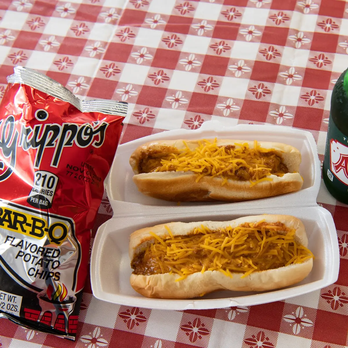 Chili Cheese Hot Dogs
