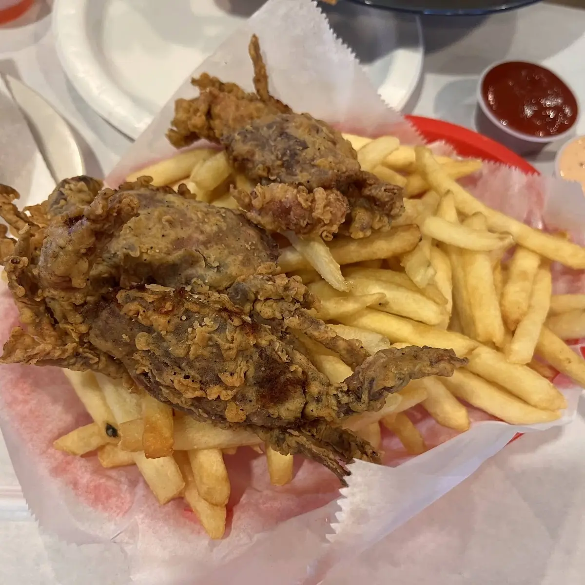 Fried Soft Shell Crab Basket