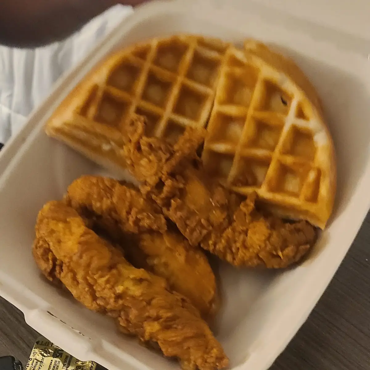 Waffle Chicken Sandwich Combo