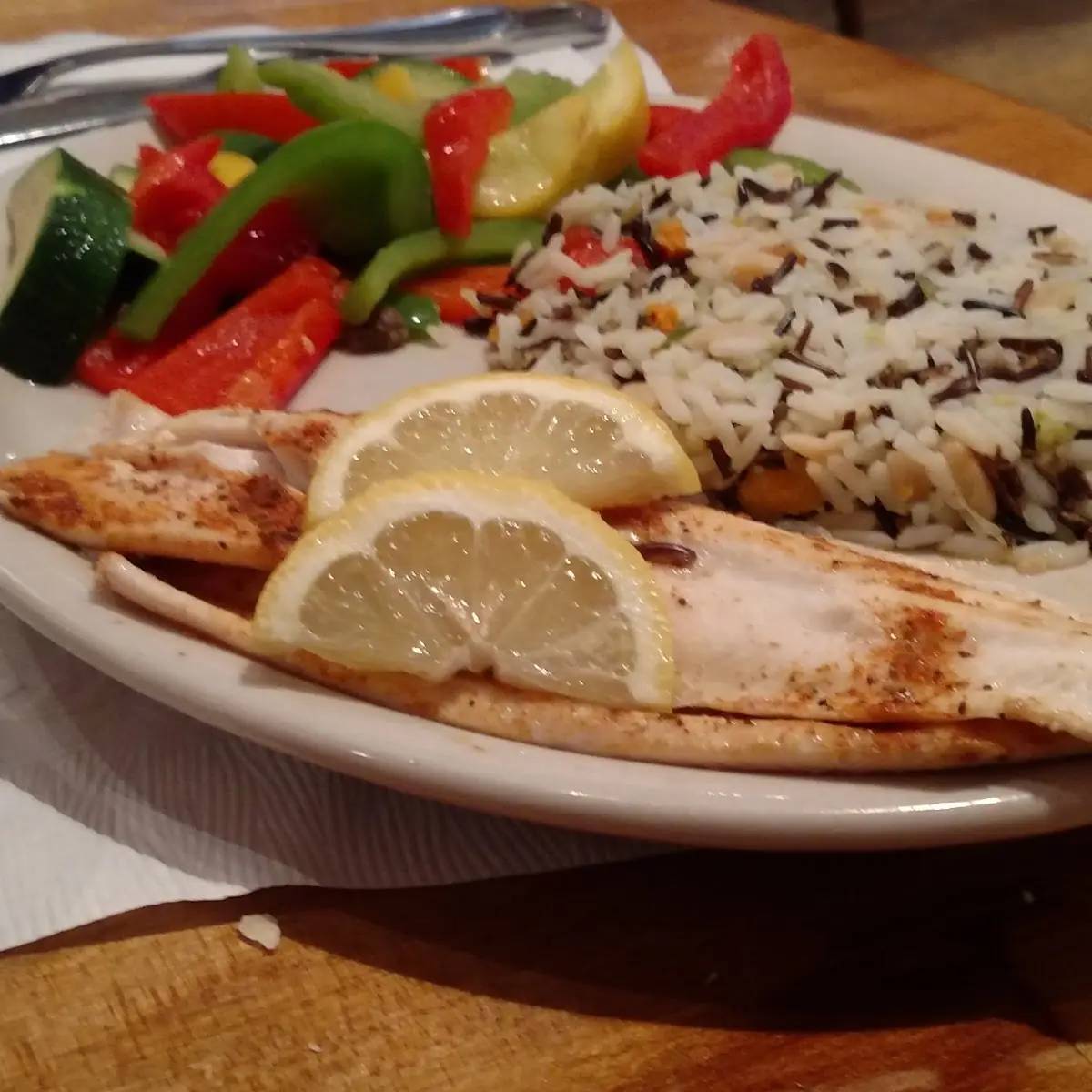 Grilled Trout Fillet