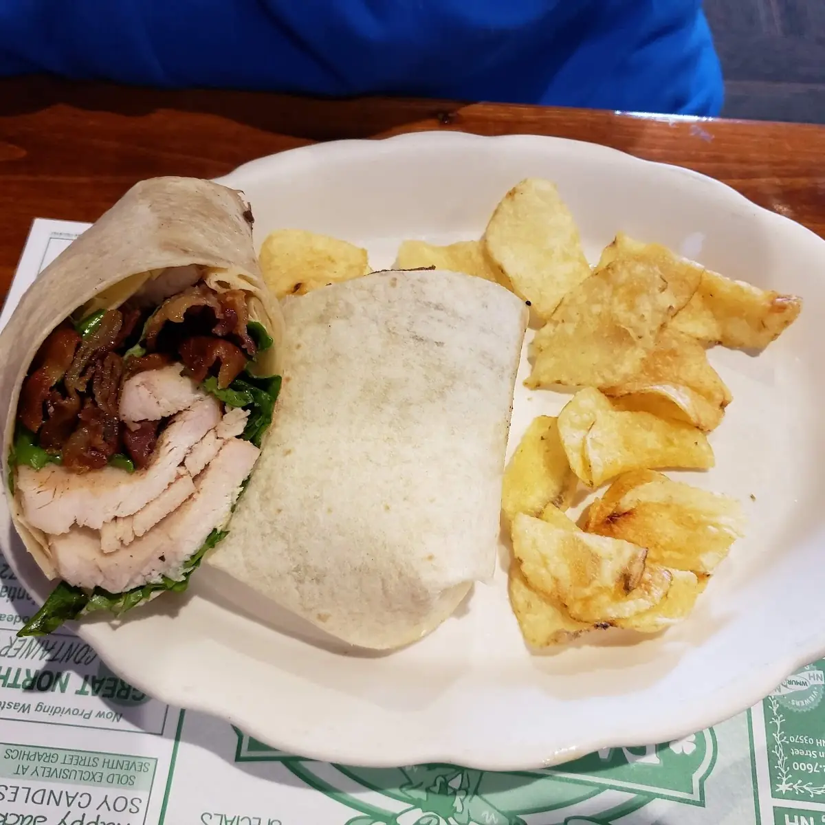 Turkey Bacon Wrap