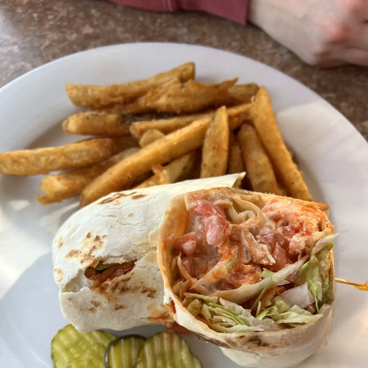 Spicy Chicken Wrap