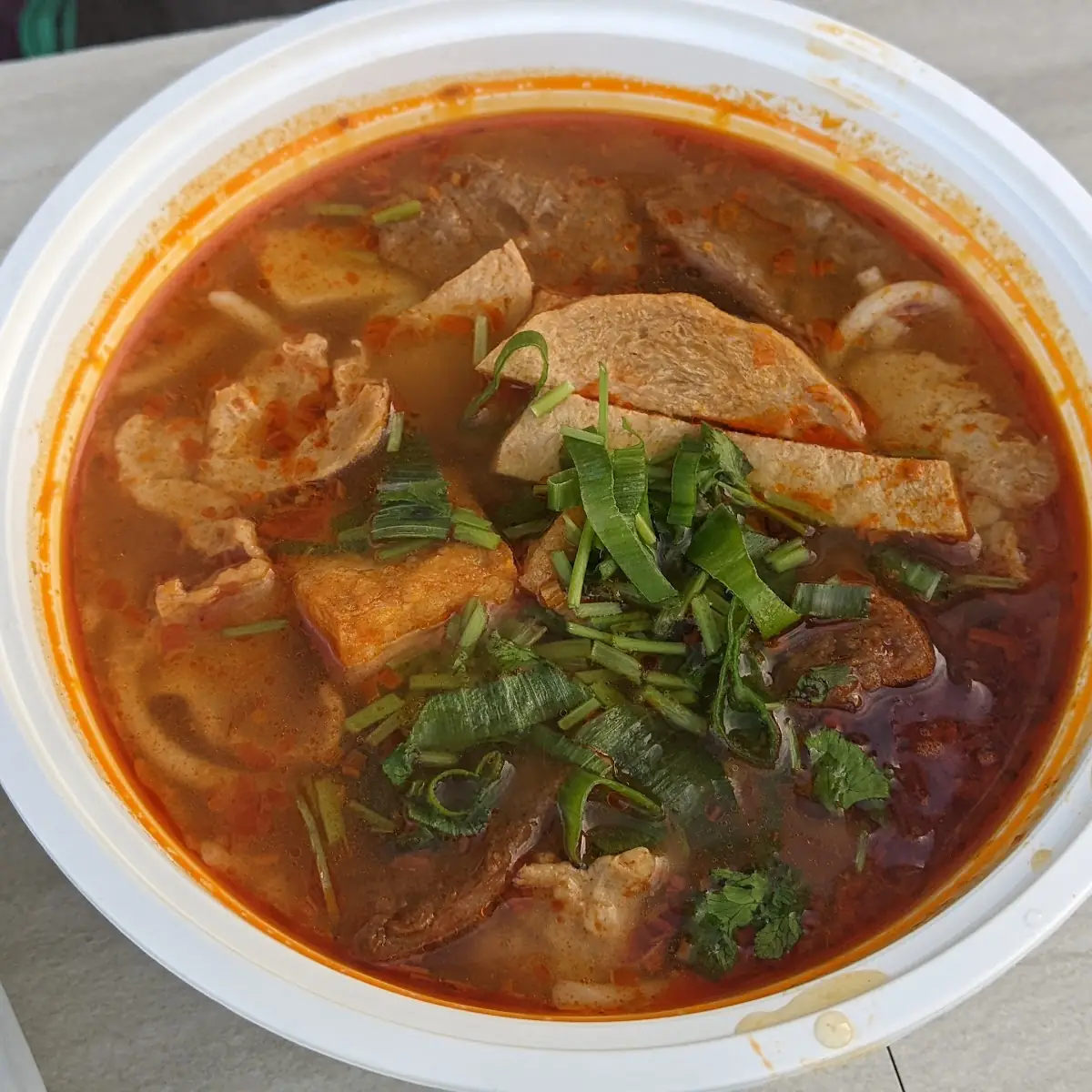 Hue's Spicy Noodle Soup