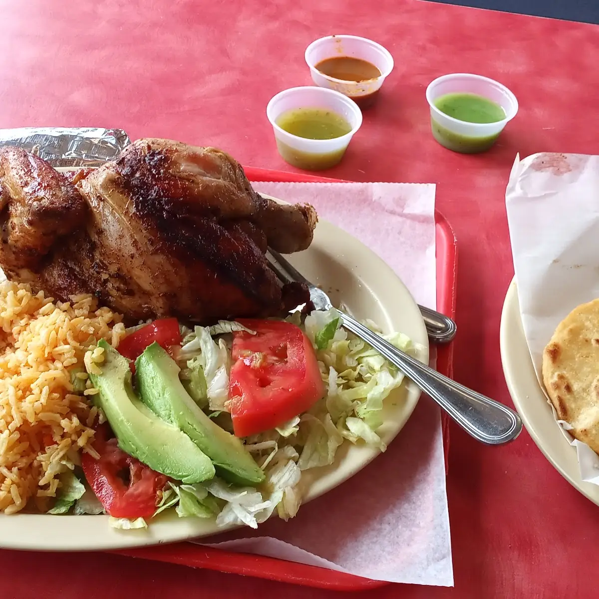 Roasted Chicken Beans and Rice