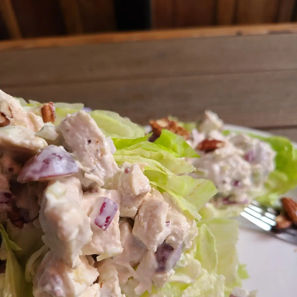 Chicken Salad Lettuce Wrap
